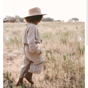 GORGEOUS LACK OF COLOR Kids Caramel Rancher Hat